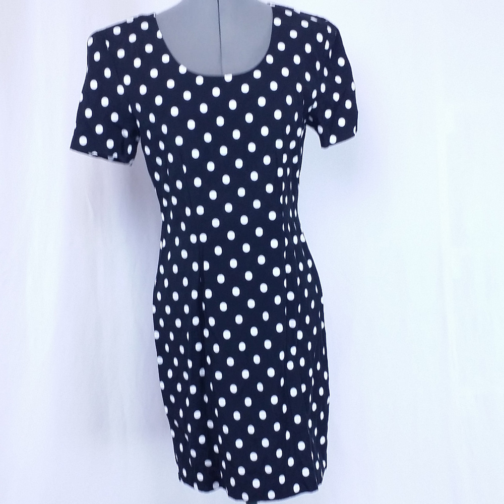 Black & White Polka Dot Dress 90's My Michelle